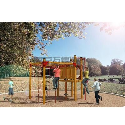Amusement Park Playsets Kindergarten Kids Toy Children Water Park Slide Games Kids Outdoor Wood Playground Equipment for Sale