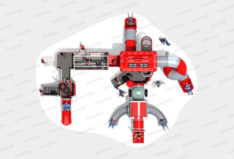 Fire Control Series Kids Playground Outdoor Playground Equipment