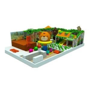 Children Commercial Jungle Theme Indoor Playground Equipment