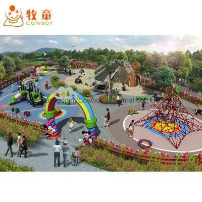 Customized Children Outdoor Playground Equipment for Amusement Park