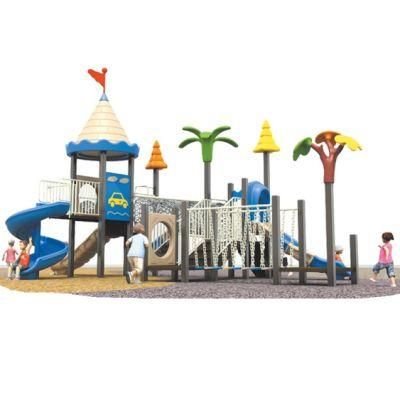 School Outdoor Children&prime;s Playground Plastic Slides Kids Amusement Park Equipment