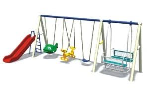 Kids Swing Amusement Park Children Outdoor Playground Equipment (HAP-19302)