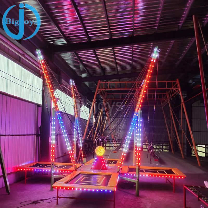 Shining Bungee Trampolines for Family