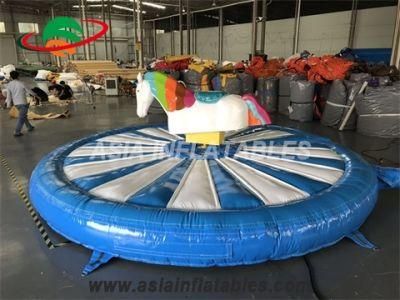 Inflatable Mechanical Unicorn Bull Ride Unicorn Mechanical Rodeo Rides with Inflatable