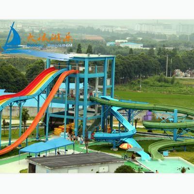 Amusement Park Equipment Price Pool Slides Equipment