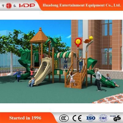 Animal Series Children Playground Amusement Funny Slide (HD-MZ046)