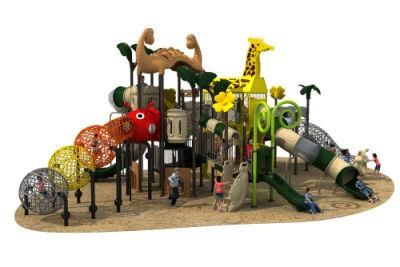 Animal World Series Big Outdoor Playground Kids Slide Equipment