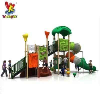Outdoor Playground Tree House Equipment with Slides Park Playground