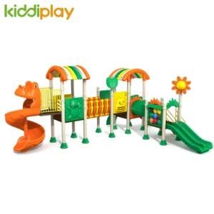 Plastic Playground Slide Commercial Outdoor Play Gym Equipment