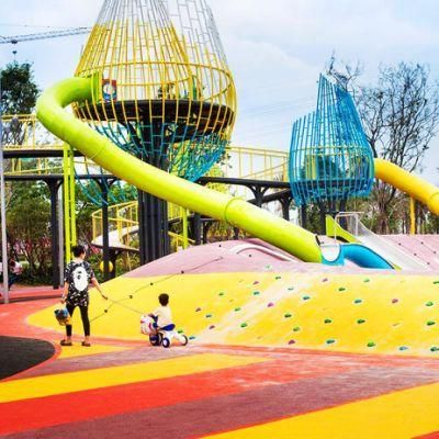 Children&prime;s Amusement Park Equipment Outdoor Park Playground Slides