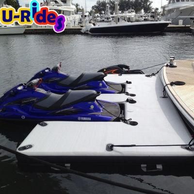 Inflatable yacht Floating Dock For Jet Ski Folding Jet Ski Dock