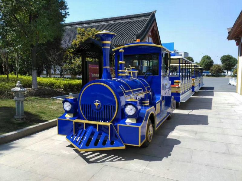 China 50 Seats Electric Trackless Train for Sale