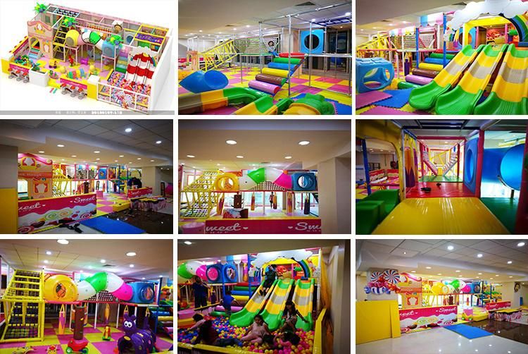 High Quality Plastic Indoor Children Playground for Sale