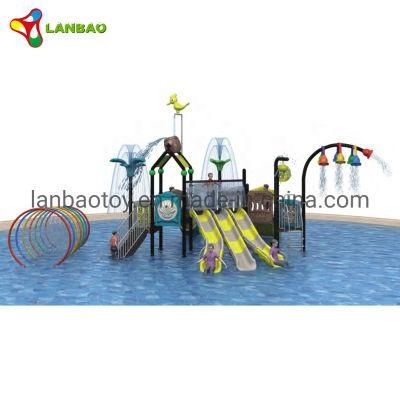 Commercial Children Water Park Outdoor Playground Equipment with Multiple Slides
