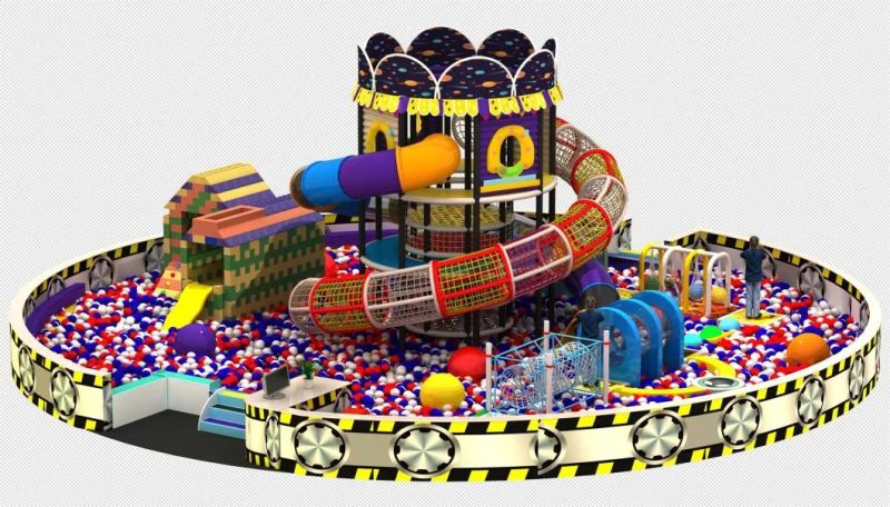 Wonderful Theme Park Indoor Playground Equipment for Sale
