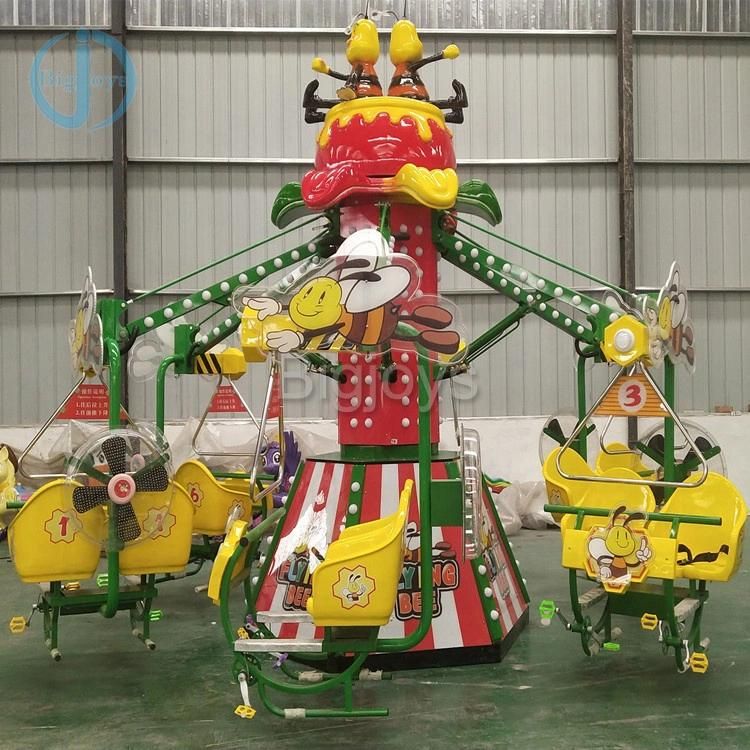 Bee Theme Rotary Amusement Carousel Ride for Amusement Park