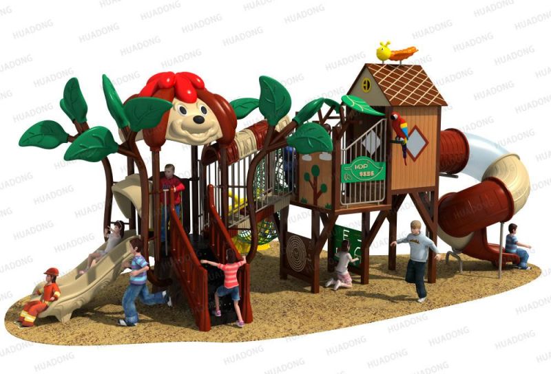 Wood Series Hot Sale Outdoor slide Children Playground Equipment