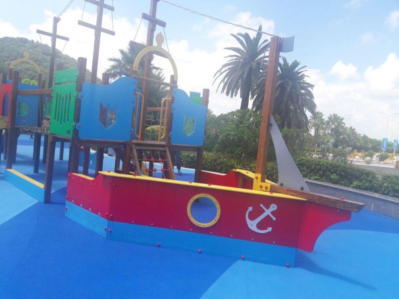 Children Funny High Quality PE Board Outdoor Playground with Slide