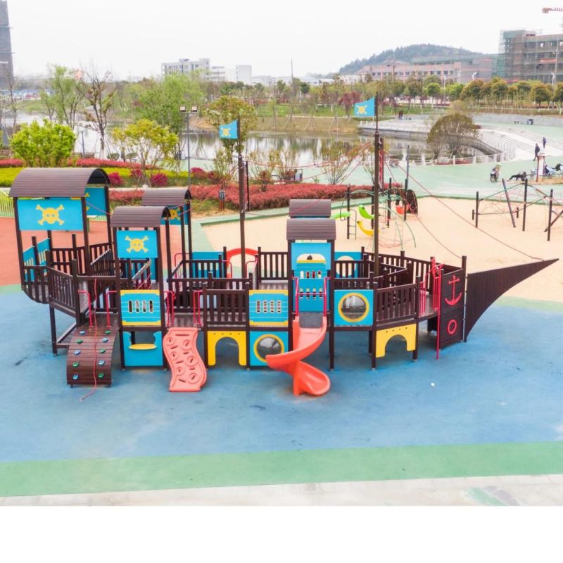 Swing Combination Amusement Park Children Outdoor Playground Equipment with Wd-Zd030