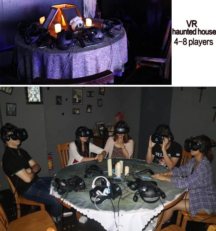 Small Business Entertainment Virtual Reality Simulator Multiplayer Vr 9d Game Machine