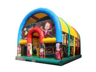 Masha and The Bear Inflatable Playground/Inflatable Amusement for Kids Chob551
