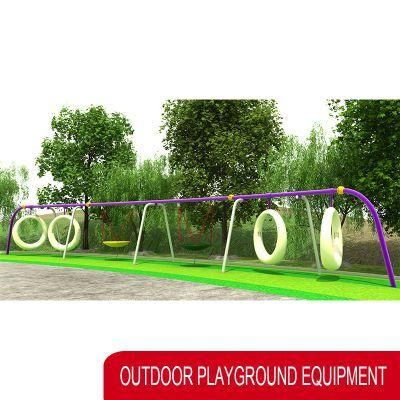Hot Outdoor Swing Set Double Seated Kids Swing Safety Garden Swing with Seat