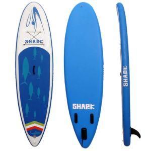 Inflatable Stand up Paddle Board, Isup, 11&prime; Lemon Shark Ride