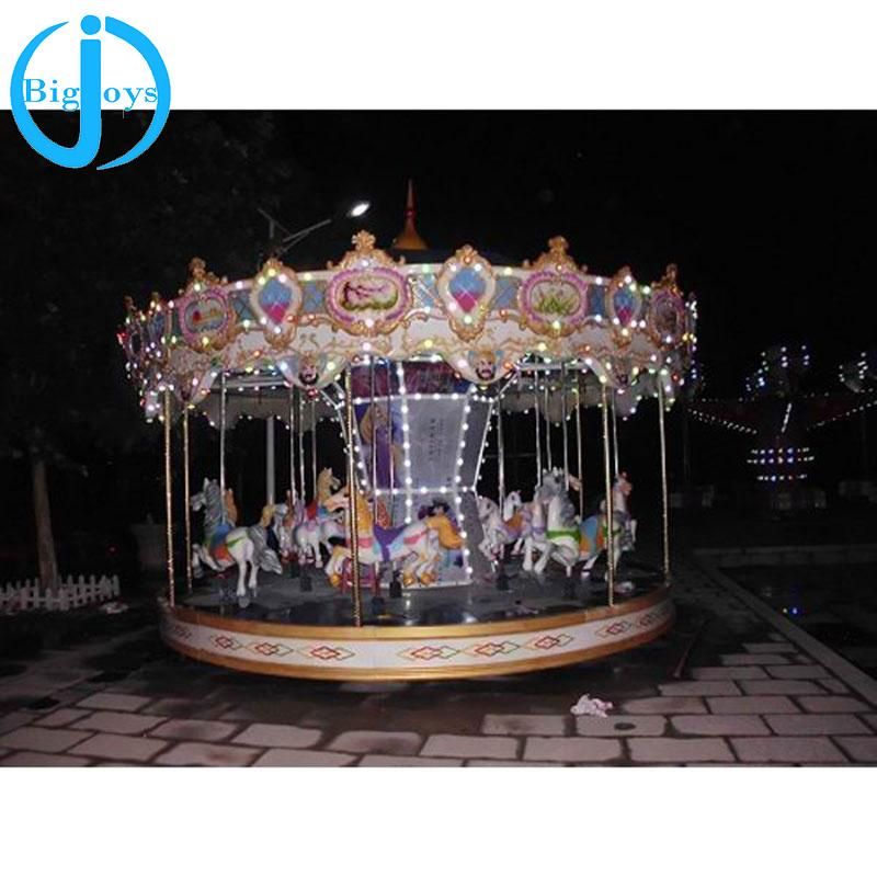 Hot Sale Amusement Park Electric Carousel Luxury Carousel for Sale