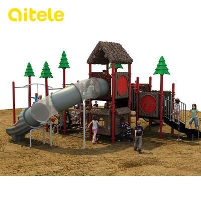 Children&prime;s Outdoor Playground Equipment for Amusement Park Natural (NL-01301)
