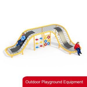 New Children Outdoor Playground with Climbing Net and Rope
