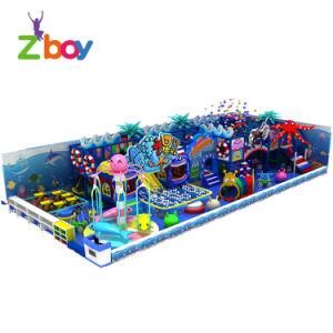 Custom Size Children Soft Indoor Playground with Trampoline