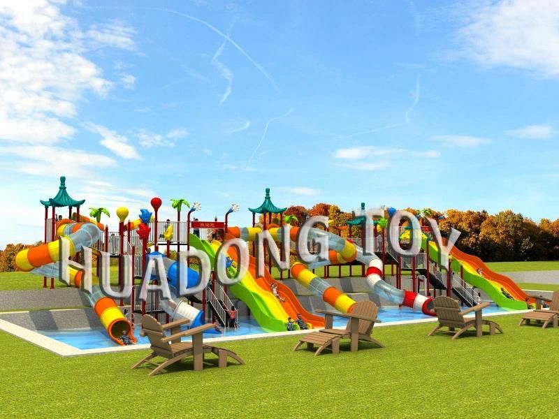 Hot Sell! 2019 Amusement Park Equipment Water Slide for Sale