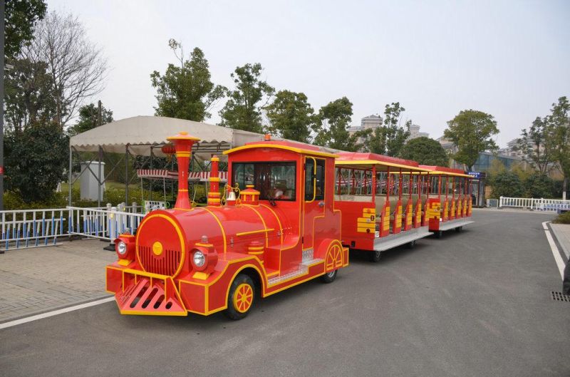 China 50 Seats Electric Trackless Train for Sale