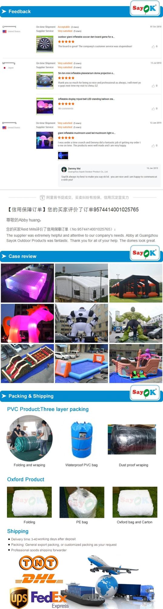 Customized Factory Price Inflatable Water Blobjumping Pillow
