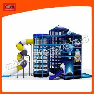 New Style Funny Spider Tower Amusement Indoor Tunnel Slide Playground for Kids