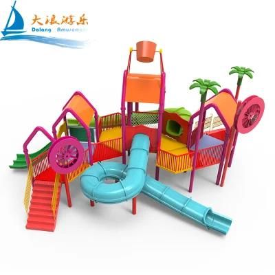 Dalang Fatory Outer Space Series Playsets Kids Indoor Slide Water Park Games Customized Amusement Park Children Outdoor Playground Equipment