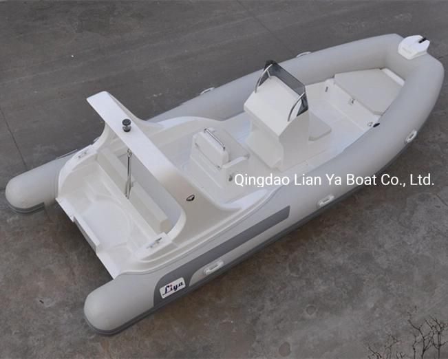 Liya 6.2m 115HP Outboard Motor Boat Speed Inflatable Boats