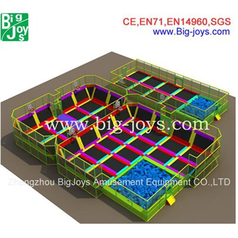 Chinese Supplier Soft Playground, Trampoline Park Equipment (DJ-IP4542)