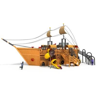 Kids Play Sets Outdoor Wooden Playground Equipment Children