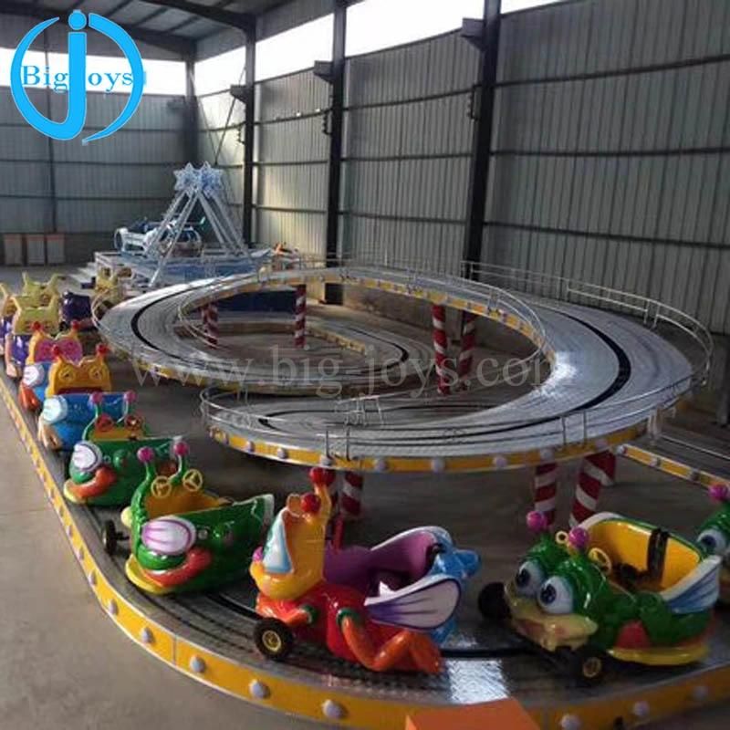 Hot Sale Kiddie Rides Electric Track Train Mini Shuttle in Amusement Park with High Quality