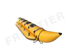 5.2m / 17FT 10 Person Double Tube Inflatable Banana Boat for Entertainment