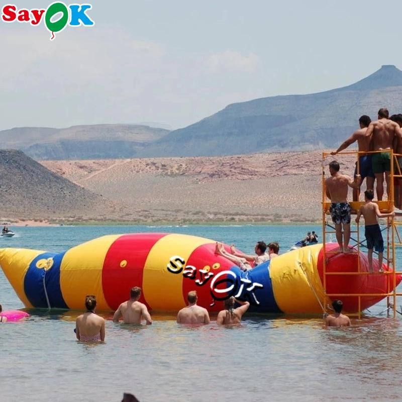 Customized Factory Price Inflatable Water Blobjumping Pillow