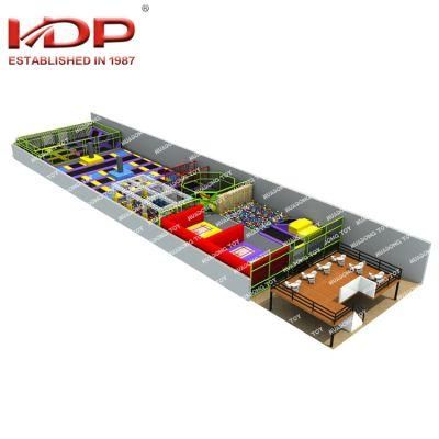 Hot Selling Park Outdoor Amusement Trampoline Park for Kids