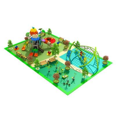 Popular Kids Playground Equipment Multiple Commercial/Yard/School/Park/Restaurant Used Outdoor Playground