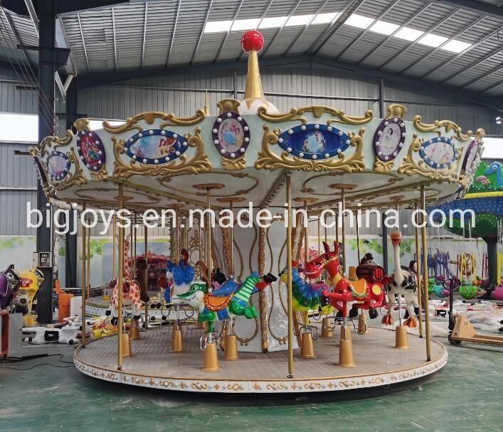 Double Floor Carousel Professional Design Amustment Park Rides for Sale