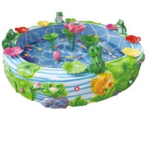 2017 New Design Children Toy Fiber Glass Amusement Fishing Pool for Playground (F21)