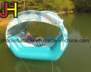 Inflatable Water Floating Island / Inflatable Floating Tent Bed
