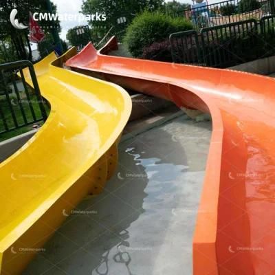 Hot Sale Water Park Equipment Fiberglass Water Slide Kids Slide for Outdoor