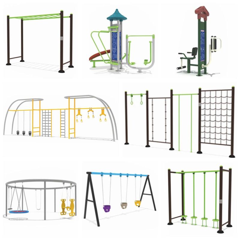 Customized Kids Community Outdoor Playground Park Climbing Net Equipment Ho04