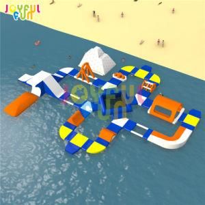 Joyful Fun Hot Inflatable Water Park Inflatable Aquatic Park Aqua Fun Park